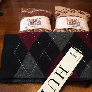 Three Pairs of Socks New With Tags